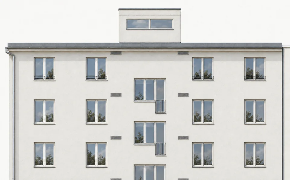 Bytový dům Hloubětín — vizualizace, pohled 5