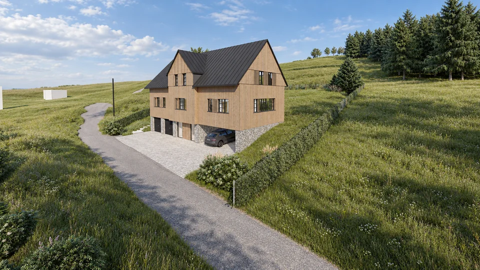 Rezidence pod Rýchorami — vizualizace, pohled 5